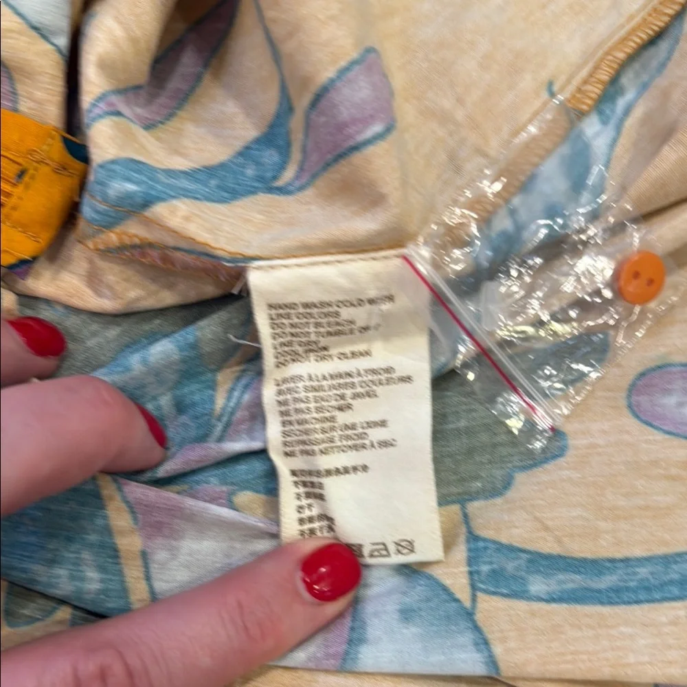 Anthropologie Let Me Be Floral Long Sleeve size XL - Picture 5 of 8